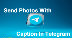 Send photos with caption in Telegram